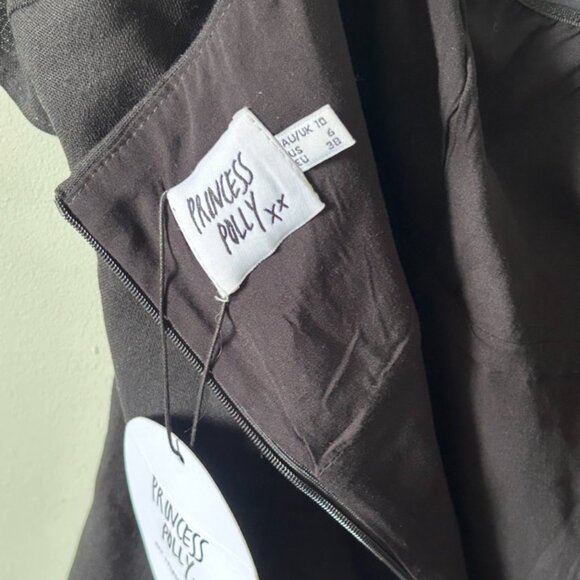 Nerver Worn Princess Polly Lorna Romper in Black - Picture 5 of 5